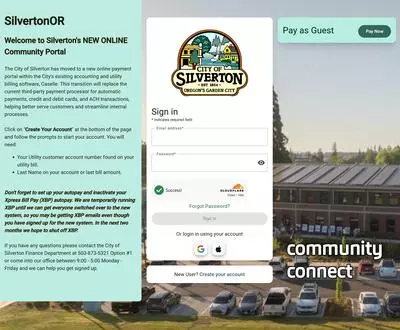 Silverton Online Portal