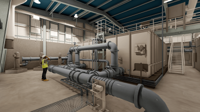 Rendering of what the plant will look like from the inside